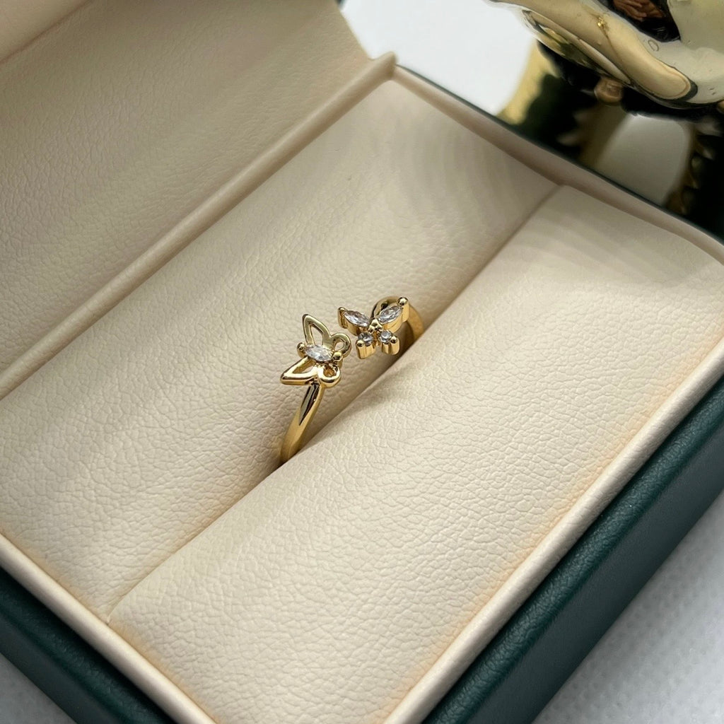 ANILLO AJUSTABLE MARIPOSA