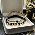 COMBO DE MANILLAS VAN CLEEF NEGRO