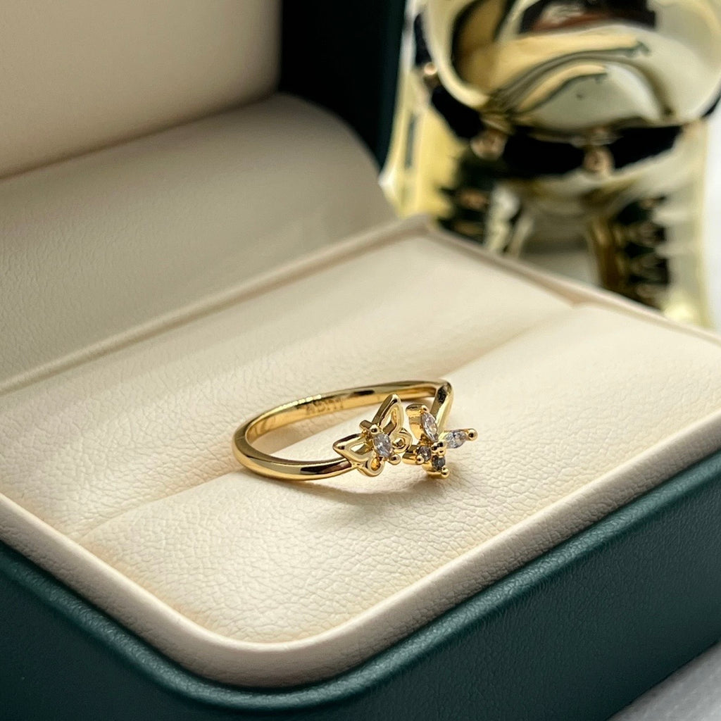 ANILLO AJUSTABLE MARIPOSA