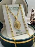 CADENA GC + DIJE VIRGEN
