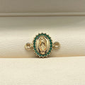 VIRGEN CIRCONES VERDES