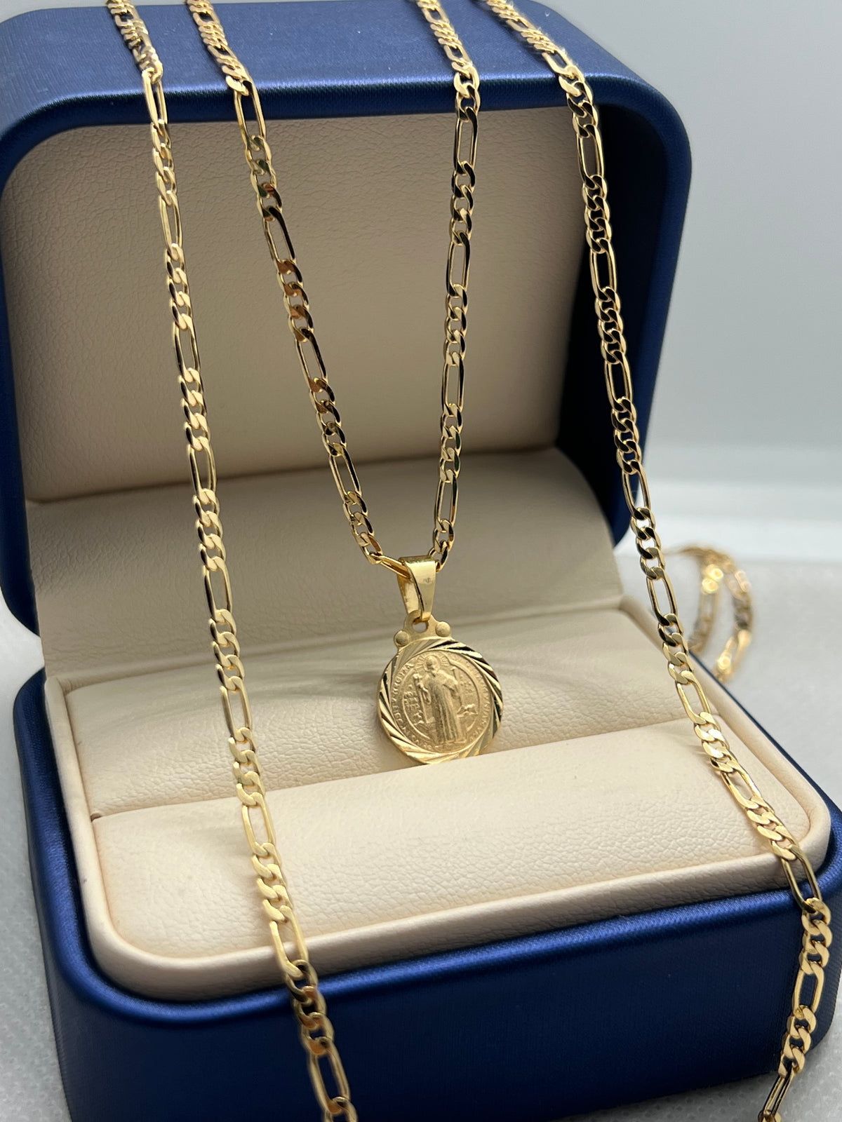 CADENA CARTIER DE 60CM + DIJE SAN BENITO