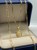 CADENA CARTIER DE 60CM + DIJE GUADALUPE
