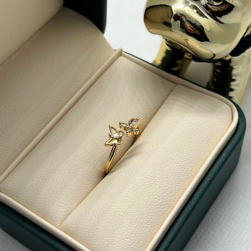 ANILLO AJUSTABLE MARIPOSA